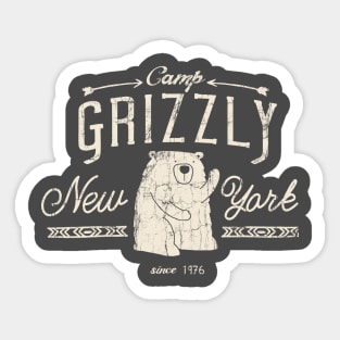 Camp Grizzly Sticker